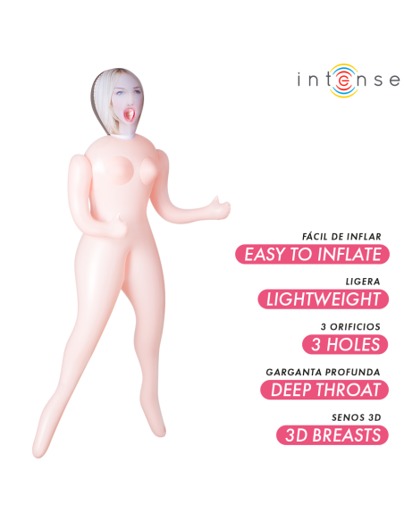 INTENSE LĖLĖS - INGRID PŪSTINĖ LĖLĖ SU TRIMIS ANGOMIS