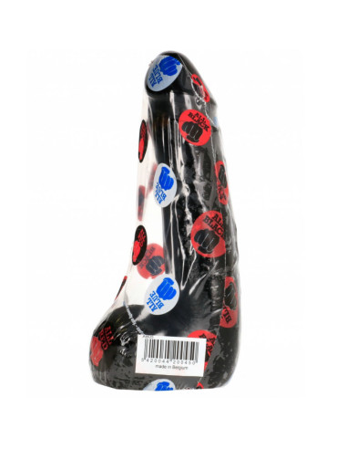 ALL BLACK - SOFT BLACK REALISTIC DILDO 20 CM
