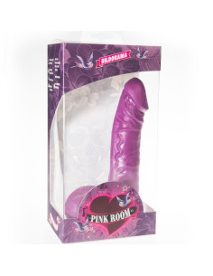 PINK ROOM - EBAN REALISTIC DILDO PURPLE 19 CM 2