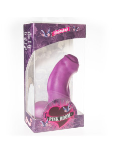 PINK ROOM - NESTOR REALISTIC DILDO PURPLE 16.5 CM 2