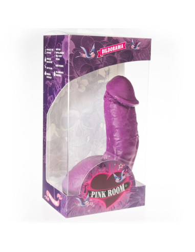 PINK ROOM - ELIAN REALISTINIS DILDO VIOLETINIS 17,5 CM