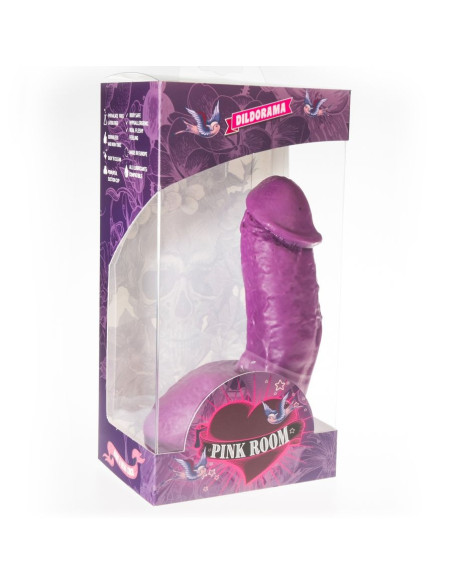 PINK ROOM - ELIAN REALISTINIS DILDO VIOLETINIS 17,5 CM