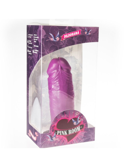 PINK ROOM - DAEL REALISTINIS DILDO VIOLETINIS 18,5 CM