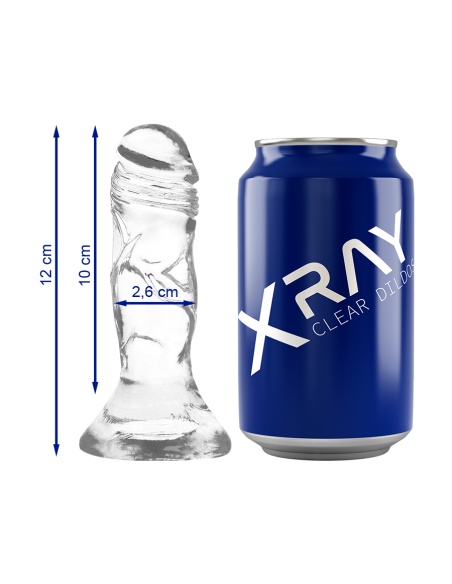 X RAY - SKAIDRUS PADAŽAS 12 CM -O- 2,6 CM
