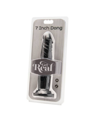 GET REAL - DONG 18 CM JUODAS