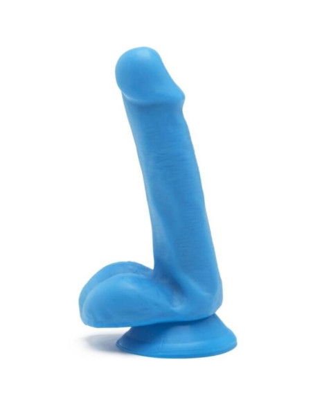 GET REAL - HAPPY DICKS DILDO 12 CM MĖLYNI KAMUOLIAI