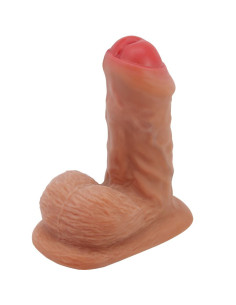 PRETTY LOVE - WARNELL ULTRA REALISTIC AND ELASTIC DILDO 9.5 CM MULATO 2