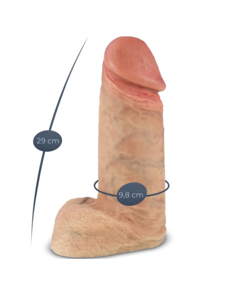 SILEXD - 1 MODELIO XTREME PREMIUM SILIKONINIS REALISTINIS VARPAS 28 CM