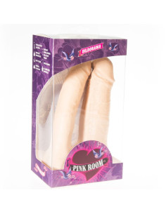 PINK ROOM - ARTHUS REALISTINIS DVIGUBAS DILDO IŠ KŪNOS 17CM-15.5CM 2
