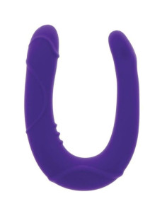 GET REAL - VOGUE MINI DOUBLE DONG PURPLE