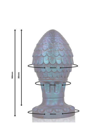 EPIC - VRAKOS DRAGON EGG analinis kamštis, S dydis