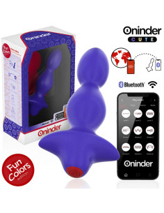 ONINDER CUTE - LOVE BUTT VIBRATING ANAL PLUG DILATOR - FREE WORLDWIDE APP 2