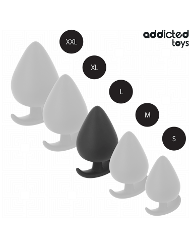 ADDICTED TOYS - SILIKONINIS ANALINIS KAIŠTIS, DYDIS L 8 CM