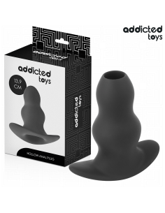 ADDICTED TOYS - HOLLOW ANAL PLUG SILICONE SIZE XL 13.9 CM