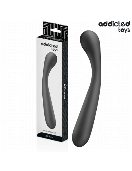 ADDICTED TOYS - DOUBLE ANAL MASSAGER SILICONE 22.5 CM