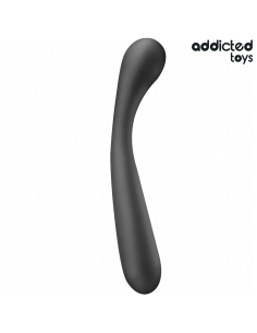 ADDICTED TOYS - Dvigubas analinis masažuoklis iš silikono 22,5 cm