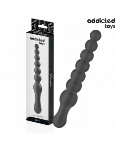 ADDICTED TOYS - DOUBLE ANAL MASSAGER SILICONE 24 CM 2
