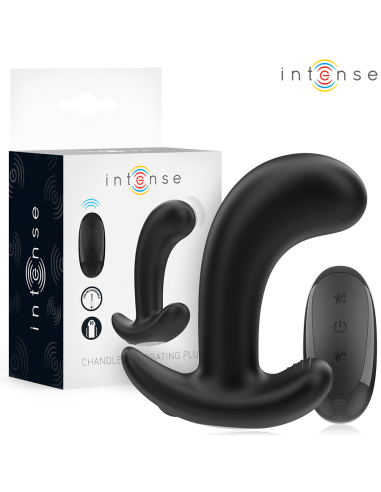 INTENSE - CHANDLER ANALINIS KOLBAS 10 VIBRACIJŲ JUODAS NUOTOLINIO VALDYMO PULTAS