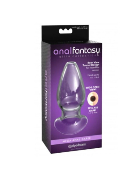 ANAL FANTASY ELITE - MEGA ANAL GAPER CLEAR ANAL PLUG
