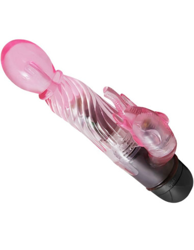 BAILE - GIVE YOU A KIND OF LOVER VIBRATOR WITH PINK RABBIT 10 MODES