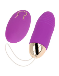 OHMAMA - REMOTE CONTROL VIBRATING EGG 10 SPEEDS PURPLE