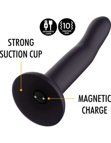 MYTHOLOGY DUMAN MYSTIC DILDO S - VIBRATORIUS WATCHME BELAIDĖS TECHNOLOGIJOS LAIKIKLIS