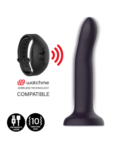 MYTHOLOGY DUMAN MYSTIC DILDO S - VIBRATORIUS WATCHME BELAIDĖS TECHNOLOGIJOS LAIKIKLIS