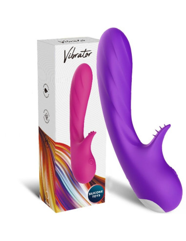ARMONY - ROMANCE VIBRATOR WITH STIMULATOR PURPLE