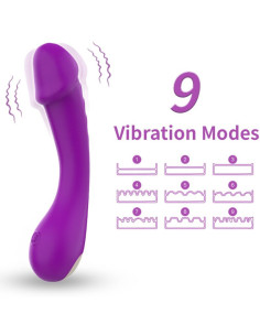 ARMONY - DILDO VIBRATOR G-SPOT SILICONE PURPLE