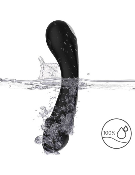 ARMONY - G-SPOT VIBRUOJAMAS DILDO, SILIKONINIS, JUODAS