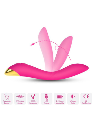 ARMONY - FLAMINGO VIBRATOR MULTIPOSITION FUCHSIA