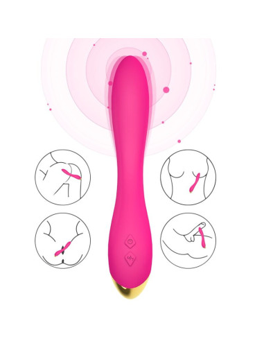 ARMONY - FLAMINGO VIBRATOR MULTIPOSITION FUCHSIA