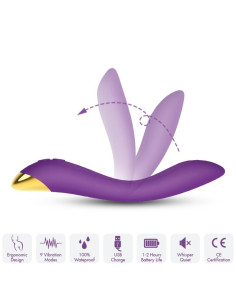ARMONY - FLAMINGO VIBRATOR MULTIPOSITION PURPLE