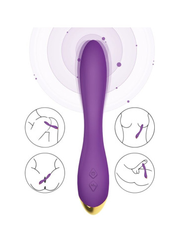 ARMONY - FLAMINGO VIBRATOR MULTIPOSITION PURPLE