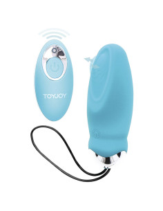 TOYJOY - LAIMĖ, TAIGI IŠPARDAVIMAS, NUOTOLINIO VALDYMO VIBRATORIUS, MĖLYNAS