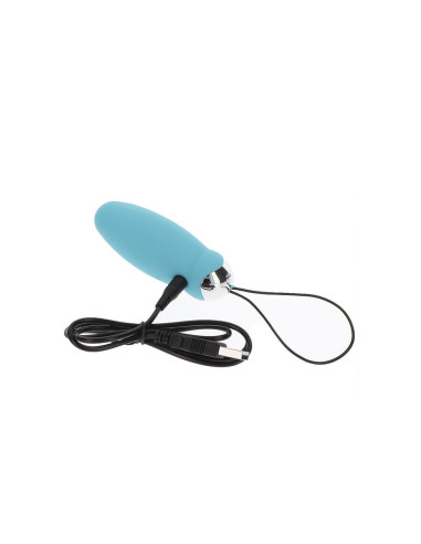 TOYJOY - LAIMĖ, TAIGI IŠPARDAVIMAS, NUOTOLINIO VALDYMO VIBRATORIUS, MĖLYNAS