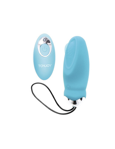 TOYJOY - LAIMĖ, TAIGI IŠPARDAVIMAS, NUOTOLINIO VALDYMO VIBRATORIUS, MĖLYNAS