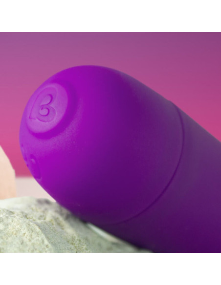 ROCKS-OFF - GLO- GIRL VIBRATORIUS LAZDELĖS FORMOS MINI VIOLETINIS