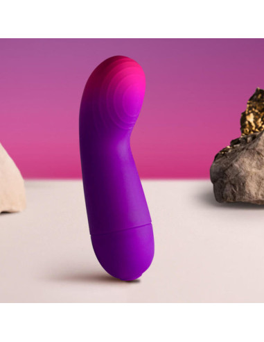 „ROCKS-OFF“ – ŠVYTINČIOS MERGINOS VIBRACIJOS DISKRETIŠKAS VIOLETINIS G-SPOT VIBRATORIUS APARATAS