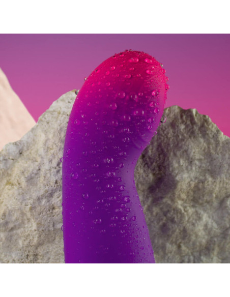 „ROCKS-OFF“ – ŠVYTINČIOS MERGINOS VIBRACIJOS DISKRETIŠKAS VIOLETINIS G-SPOT VIBRATORIUS APARATAS
