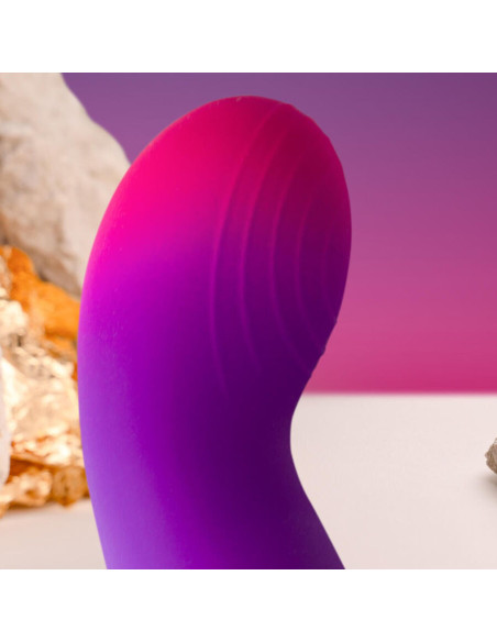 „ROCKS-OFF“ – ŠVYTINČIOS MERGINOS VIBRACIJOS DISKRETIŠKAS VIOLETINIS G-SPOT VIBRATORIUS APARATAS