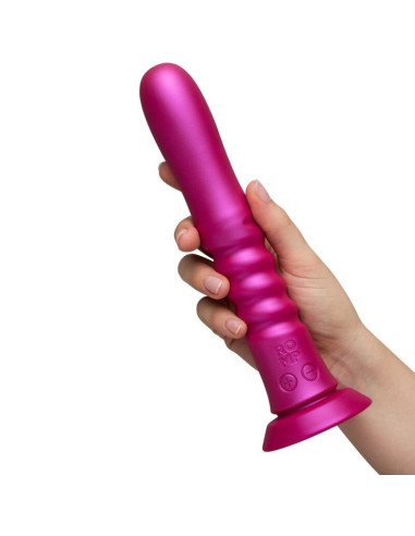 ROMP - JIGGLE UP AND DOWN VIBRATOR WITH PINK SUCTION CUP