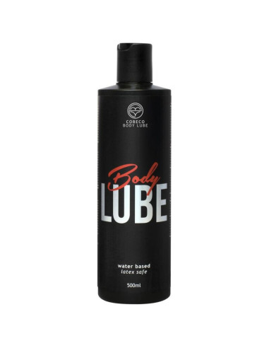 COBECO - BODYLUBE vandens pagrindu pagamintas lubrikantas, saugus lateksui, 500 ml