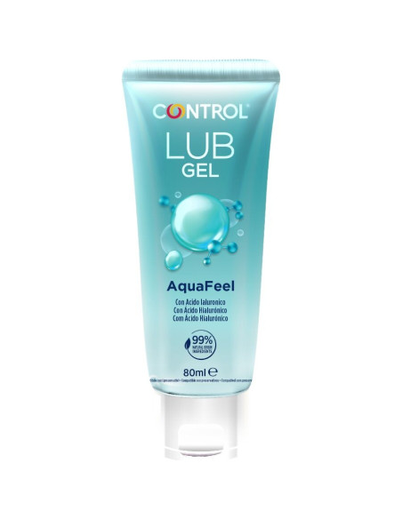 CONTROL - AQUAFEEL LUBRICANT WITH HYALURONIC ACID 80 ML