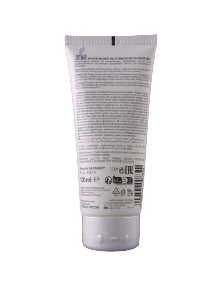 HOT - NATURE GLIDE VANDENS PAGRINDU PAGAMINTAS LUBRIKANTAS 100 ML