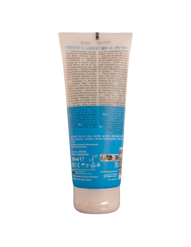 HOT - MASAŽO IR SLIDINĖJIMO GELIS 2IN1 SILKY TOUCH 200 ML
