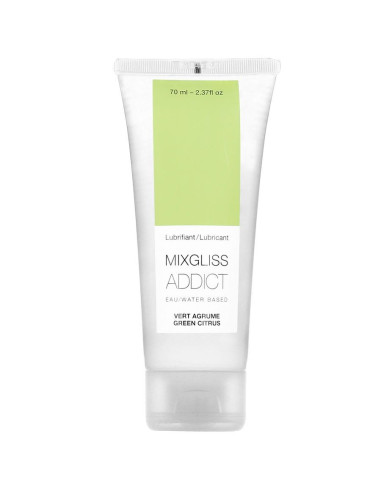 MIXGLISS - vandens pagrindu pagamintas lubrikantas, citrusinių vaisių skonio, 70 ml