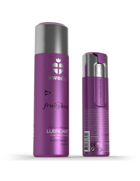 SWEDE - FRUITY LOVE LUBRICANT RASPBERRY RHUBARB 50 ML