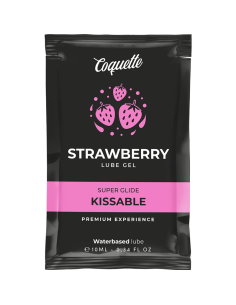 COQUETTE CHIC DESIRE - STRAWBERRY WATER BASED KISSABLE LUBRICANT POCKET 10 ML
