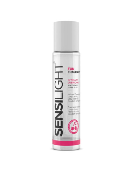 INTIMATELINE - SENSILIGHT VANDENS PAGRINDU LUBRIKANTAS VYŠNIŲ SKONIO 60 ML